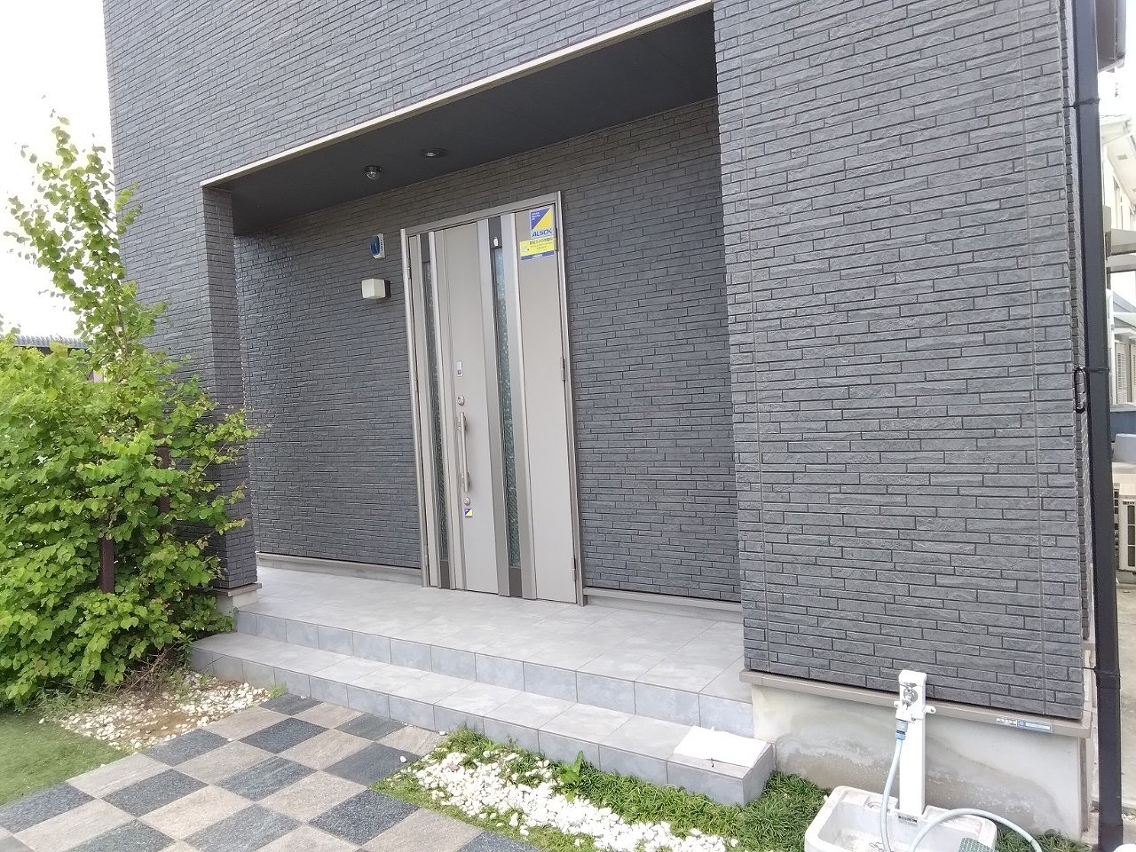 雹　土台水切り